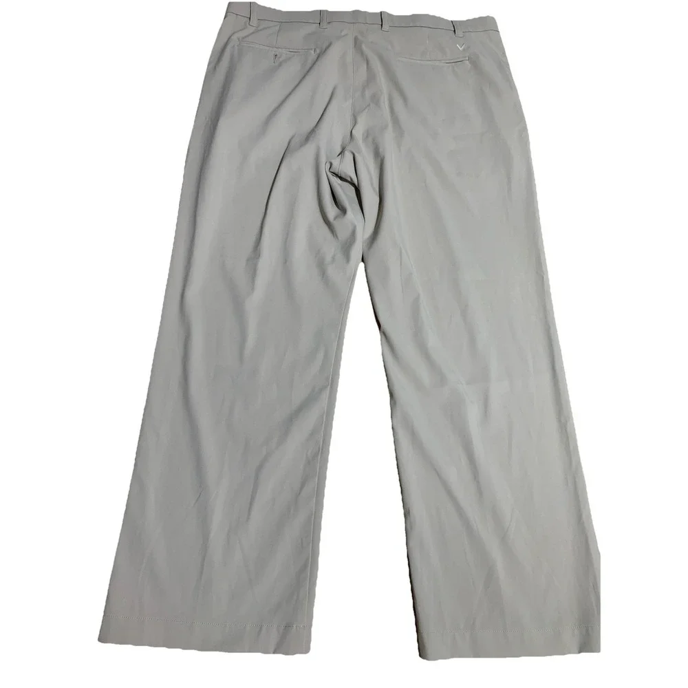 Callaway Men's Silver‎ Lining Golf Pants, Cream Color Flex Fabric 40x30